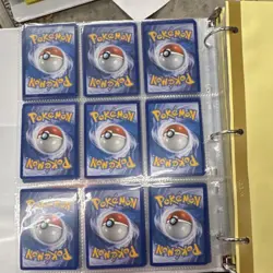 Pokemon TCG Holo Card Lot Binder - 9 Cards Reshiram Gardevoir Emboar Bureau EX - Image 2