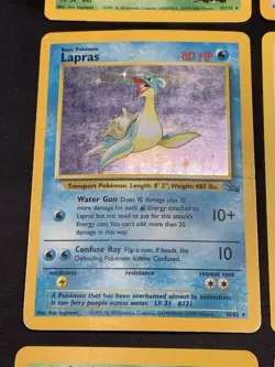 Vintage Pokemon Cards Holo Rare WOTC Lot - Gym Heroes, Team Rocket, Fossil MP/HP - Image 5