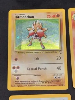 Vintage Holo Rare Pokemon Card Lot - WOTC Era - Base Set 2 - MP/HP - Sycther - Image 2