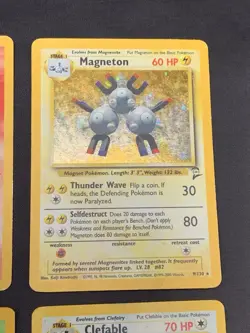 Vintage Holo Rare Pokemon Card Lot - WOTC Era - Base Set 2 - MP/HP - Sycther - Image 4