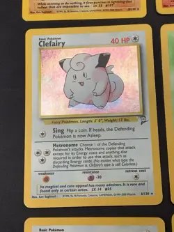 Vintage Holo Rare Pokemon Card Lot - WOTC Era - Base Set 2 - MP/HP - Sycther - Image 5
