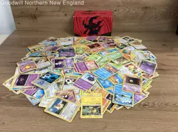 2.5LB Lot of Various Assorted Pokemon Cards TCG CCG in Collectible Box - Image 1