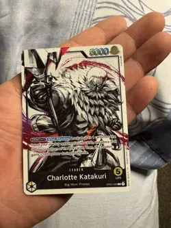OP03-099 Charlotte Katakuri :: Leader Alt Art One Piece TCG Card :: OP03: Pillar - Image 1