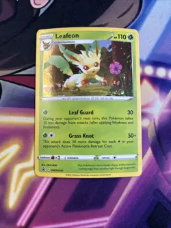 Leafeon SWSH191 SWSH: Sword & Shield Promo Cards Holo VLP - Image 1