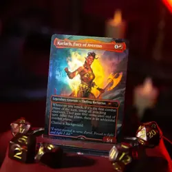 MTG - Dungeons & Dragons Secret Lair Karlach's Rage Rainbow Foil - Complete Set - Image 2