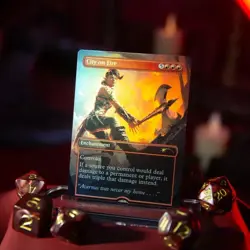 MTG - Dungeons & Dragons Secret Lair Karlach's Rage Rainbow Foil - Complete Set - Image 3