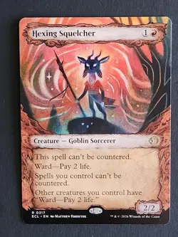 Hexing Squelcher (Showcase) Lorwyn Eclipsed Regular - Image 1