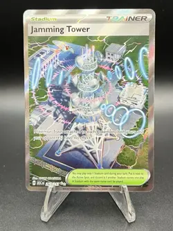 Pokemon TCG Trainer Jamming Tower 261/217 Full Art Ultra Rare Ascended Heroes - Image 1