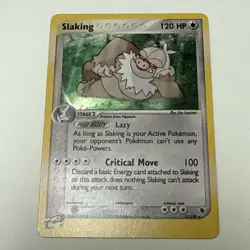 Pokemon TCG 2003 Slaking 12/109 Ruby & Sapphire Rare Holo Lightly Played - Image 1