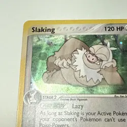 Pokemon TCG 2003 Slaking 12/109 Ruby & Sapphire Rare Holo Lightly Played - Image 5