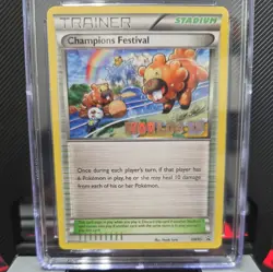 2013 POKEMON BLACK STAR PROMOS WORLD CHAMPIONSHIPS CHAMPIONS FESTIVAL CGC 8.5 - Image 2