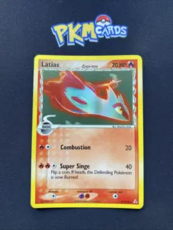 Pokemon TCG Latias Holon Phantoms 21/110 Holo Rare LP. - Image 1