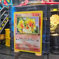 Ponyta 1st Edition Team Rocket Pokemon TCG 64/82 Unlimited Common - Image 2