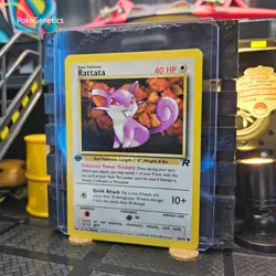 Rattata 1st Edition Team Rocket Pokemon TCG 66/82 Unlimited Common - Image 2