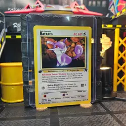 Rattata 1st Edition Team Rocket Pokemon TCG 66/82 Unlimited Common - Image 3