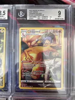 Pokemon 10x Graded Bgs Lot Charizard, Pikachu N More Lot#5 - Image 3