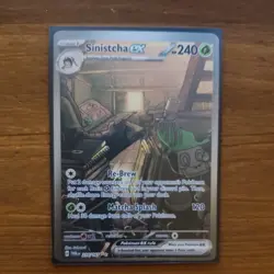 Pokemon TCG - Sinistcha ex 210/167 - Twilight Masquerade SIR - Image 3