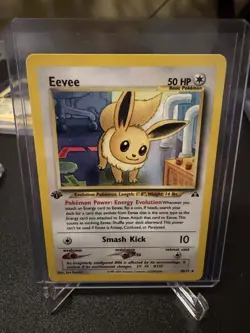 2001 Pokemon 1st Edition Neo Discovery Eevee | Pack Fresh - Image 1