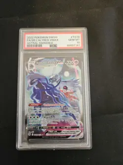 Pokemon TCG 2022 Calyrex Vmax Astral Radiance Gem Mint PSA 10 - Image 1