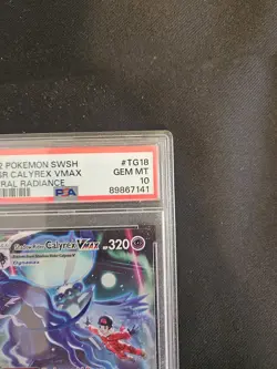 Pokemon TCG 2022 Calyrex Vmax Astral Radiance Gem Mint PSA 10 - Image 3