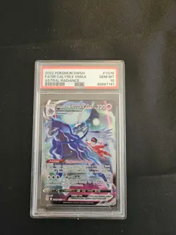 Pokemon TCG 2022 Calyrex Vmax Astral Radiance Gem Mint PSA 10 - Image 4