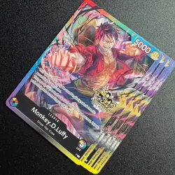 4x Monkey.D.Luffy Leader 3rd Anniversary Tournament Pack P-L One Piece TCG NM - Image 2