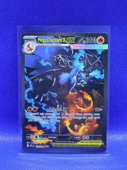 Mega Charizard X ex - 125/094 - SIR - Phantasmal Flames - Pokemon Card - NM/M - Image 1