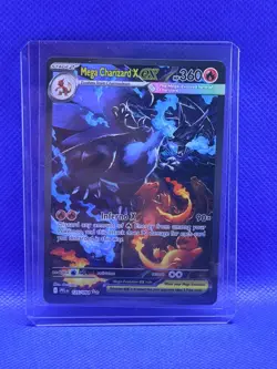 Mega Charizard X ex - 125/094 - SIR - Phantasmal Flames - Pokemon Card - NM/M - Image 3
