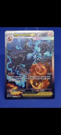 Mega Charizard X ex - 125/094 - SIR - Phantasmal Flames - Pokemon Card - NM/M - Image 1