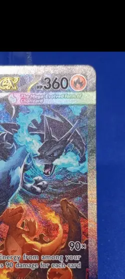 Mega Charizard X ex - 125/094 - SIR - Phantasmal Flames - Pokemon Card - NM/M - Image 4