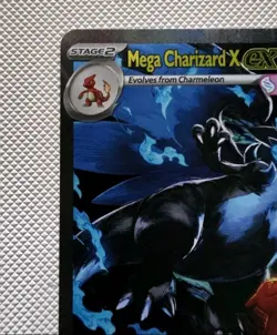 Mega Charizard X ex 125/094 SIR Phantasmal Flames Pokemon Card NM - Image 2