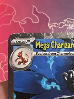 Mega Charizard X ex 125/094 SIR Phantasmal Flames Pokemon Card NM - Image 4