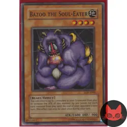 Yugioh Bazoo the Soul-Eater LON-E064 Super Rare MP - Image 1