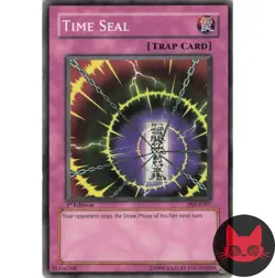 Yugioh Time Seal PSV-E007 Common 1st Edition LP - Image 1
