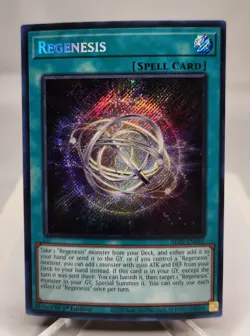 Yugioh - Regenesis Secret Rare ALIN-EN059, Near Mint, 1st Edition, Pack Fresh - Image 1