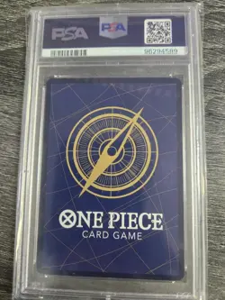 2022 ONE PIECE PROMO #P-001 MONKEY D. LUFFY SUPER PRE-RELEASE WINNER PSA 10 - Image 2