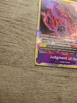 Judgement of Hell OP02-089 Alt Art Rare One Piece PRB-01 NM English - Image 4