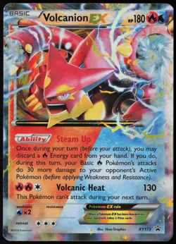 Volcanion EX XY173 LP - Pokemon XY Promos Promo - Image 1