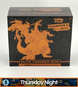 POKEMON TCG CHAMPION'S PATH ELITE TRAINER BOX ETB FACTORY SEALED - Image 1
