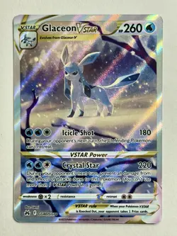 Pokemon TCG - Glaceon VSTAR GG40/GG70 Crown Zenith: Galarian Gallery Holo | NM - Image 2