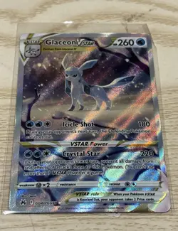 Pokemon TCG - Glaceon VSTAR GG40/GG70 Crown Zenith: Galarian Gallery Holo | NM - Image 1