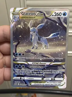 Pokemon TCG - Glaceon VSTAR GG40/GG70 Crown Zenith: Galarian Gallery Holo | NM - Image 1