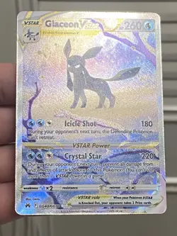 Pokemon TCG - Glaceon VSTAR GG40/GG70 Crown Zenith: Galarian Gallery Holo | NM - Image 2