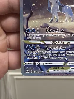 Pokemon TCG - Glaceon VSTAR GG40/GG70 Crown Zenith: Galarian Gallery Holo | NM - Image 5