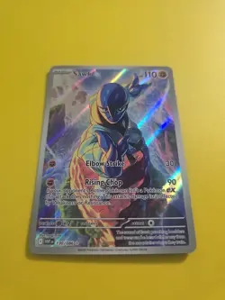Sawk 130/086 Sv: White Flare Holo Pokemon TCG Illustration Rare - Image 2