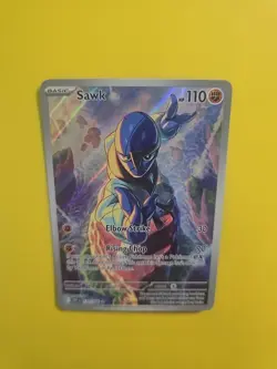 Sawk 130/086 Sv: White Flare Holo Pokemon TCG Illustration Rare - Image 3
