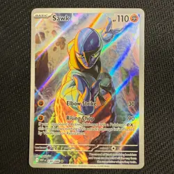 Sawk 130/086 NM Illustration Rare Sv: White Flare Pokemon TCG - Image 1