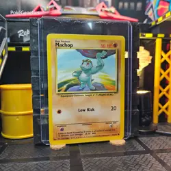 Machop Base Set Pokemon TCG 52/102 Unlimited Common - Image 3