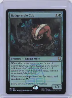 0167 Badgermole Cub MTG X Avatar The Last Airbender - Image 1