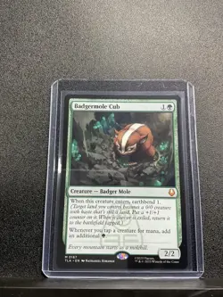 MTG Avatar: The Last Airbender Eternal Badgermole Cub #0167 Mythic - Image 1